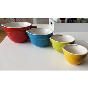 Stacking Stoneware Measuring Cups
